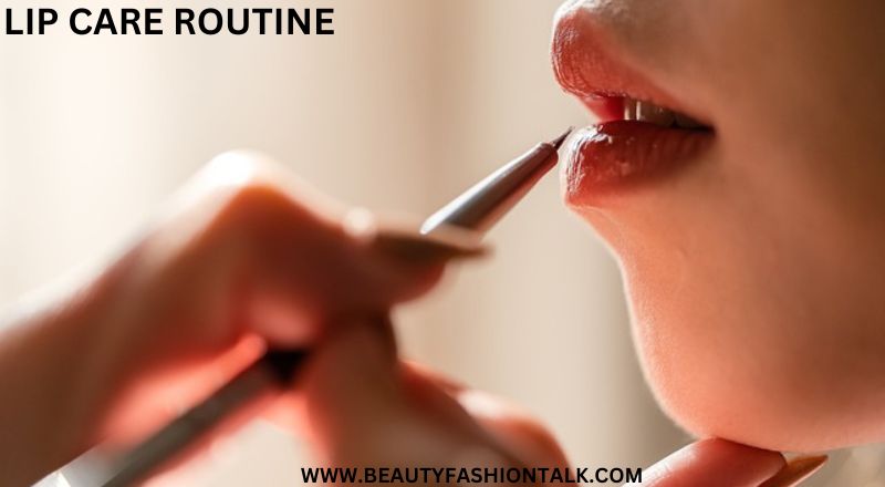 Lip care routine